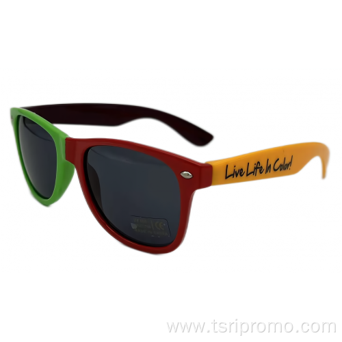 Multi-color frame stylish sunglasses